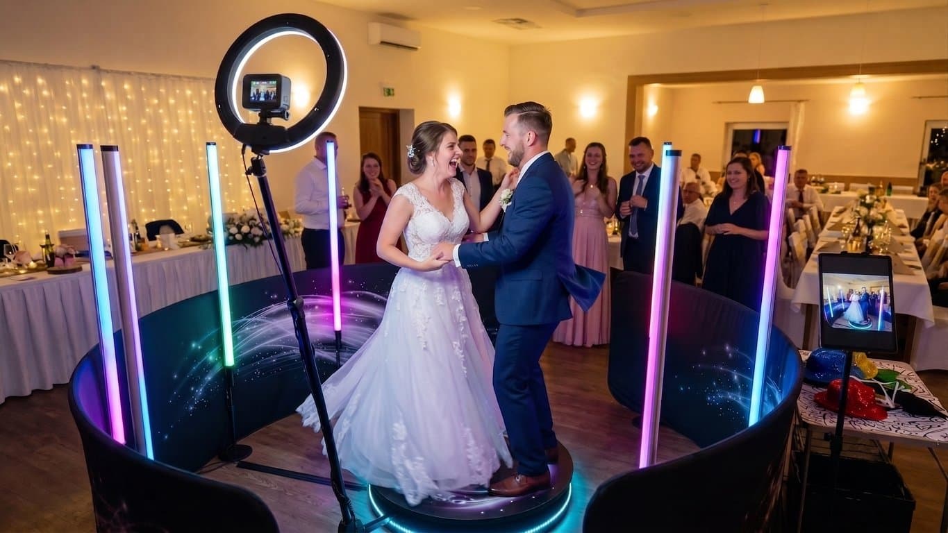 360° videokoutek na svatbě